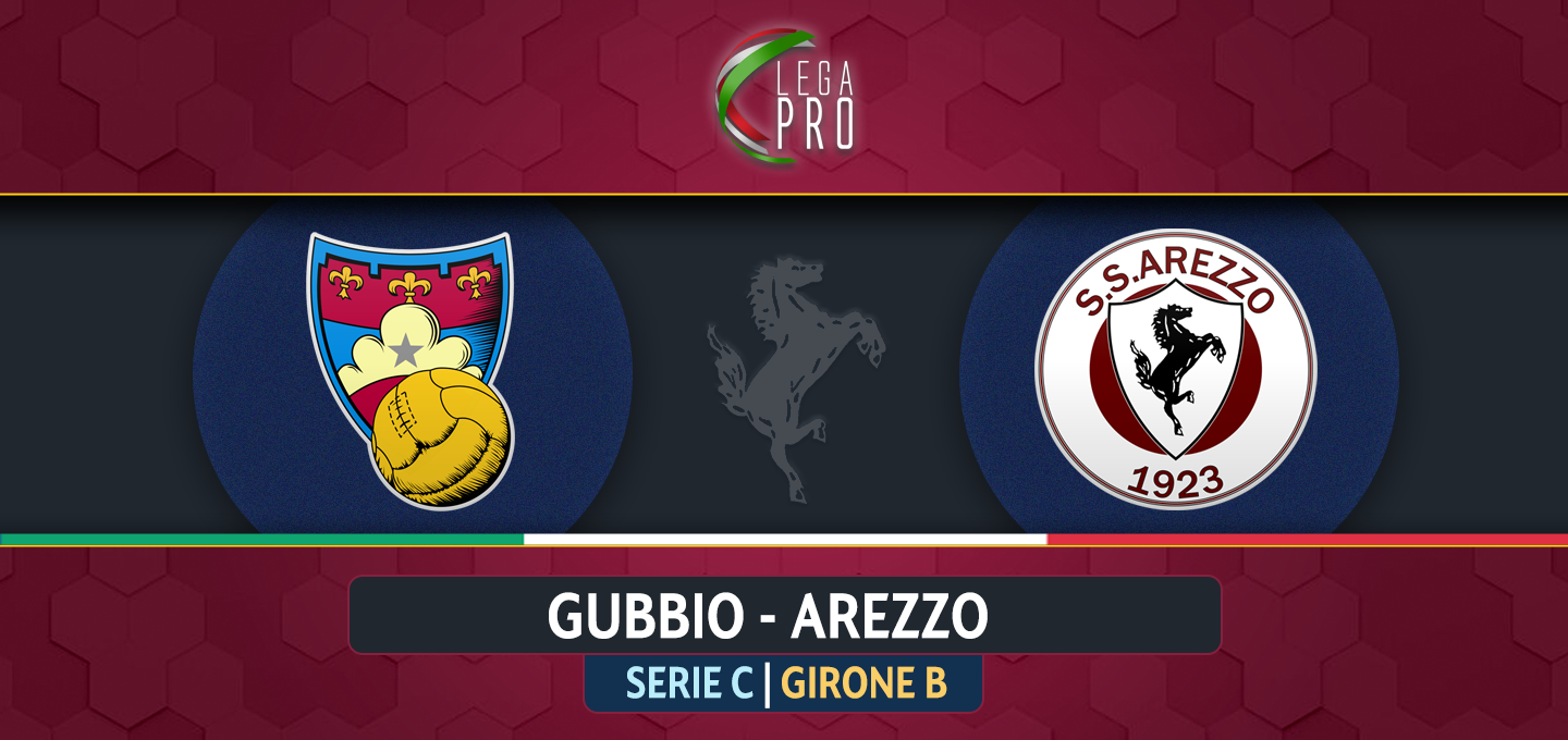 SERIE C B GUBBIO AREZZO Le formazioni ufficiali Blog Amaranto